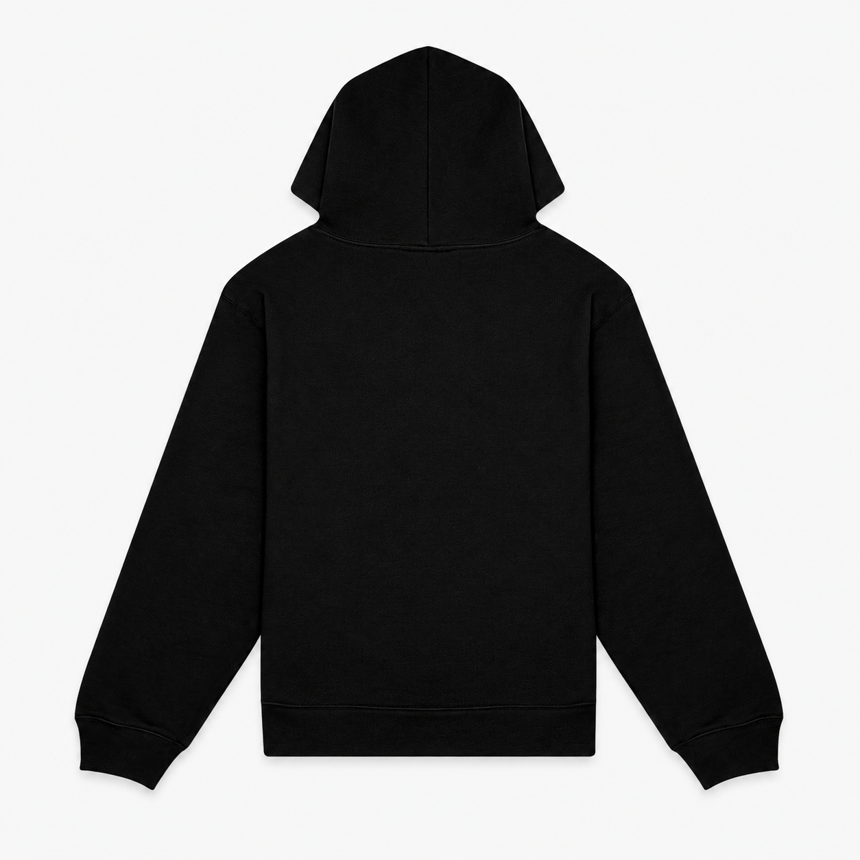 South of France Hoodie, Black, back view
